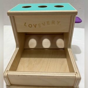 Lovevery Wooden Peg Drop The Thinker Play Kit 11-12 Mths Montessori Toy No Pegs